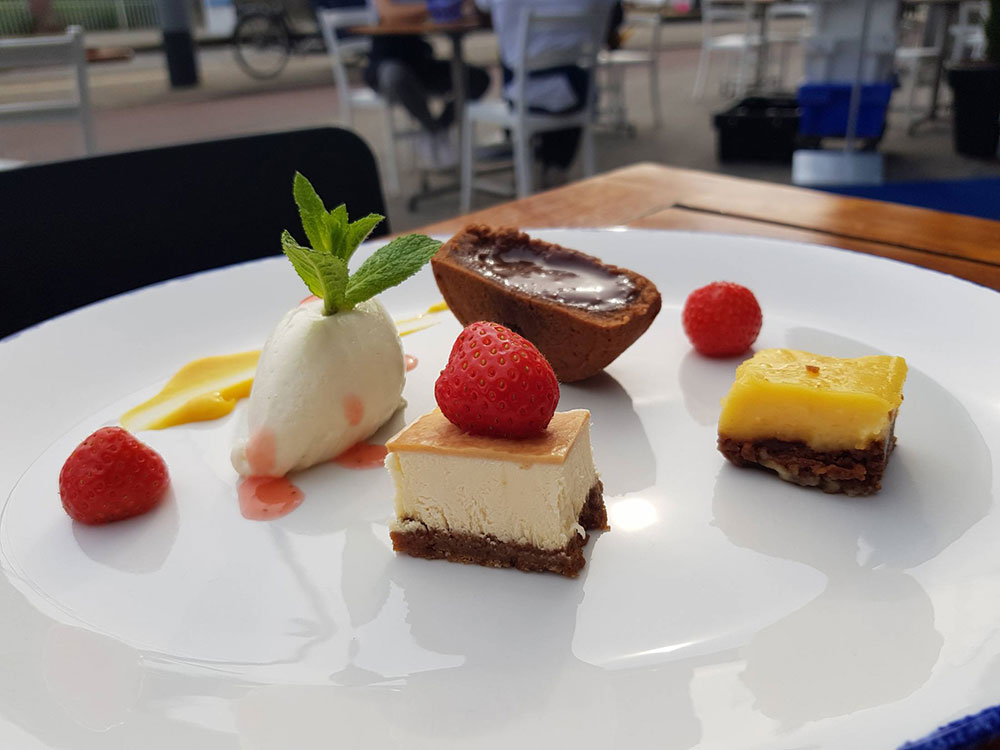 Dessert visrestaurant Rotterdam