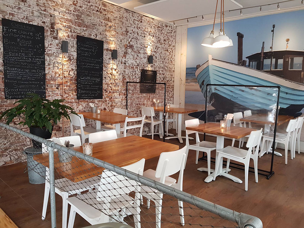 Interieur visrestaurant Rotterdam